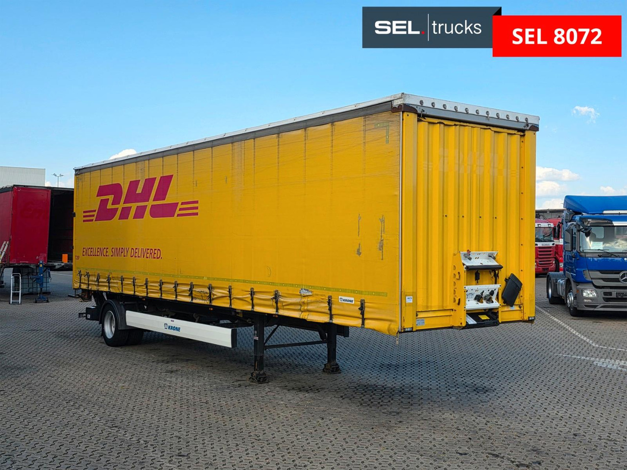 Krone SE / LBW / LENK / EDSCHA - Curtainsider semi-trailer: picture 4 Krone SE / LBW / LENK / EDSCHA - Curtainsider semi-trailer: picture 4
