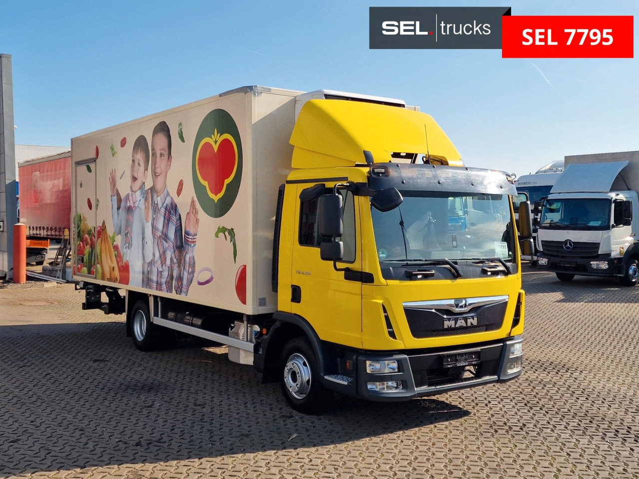 MAN TGL 8:190 4X2 BL / Ladebordwand / Carrier / 6D - Refrigerated van: picture 3 MAN TGL 8:190 4X2 BL / Ladebordwand / Carrier / 6D - Refrigerated van: picture 3