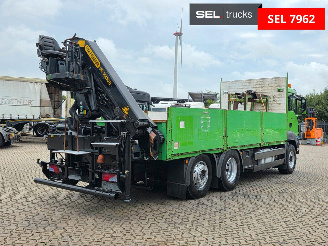 MAN TGS 26.360 6x2-2 BL/ Palfinger 16002 / Lenkachse - Crane truck: picture 5 MAN TGS 26.360 6x2-2 BL/ Palfinger 16002 / Lenkachse - Crane truck: picture 5