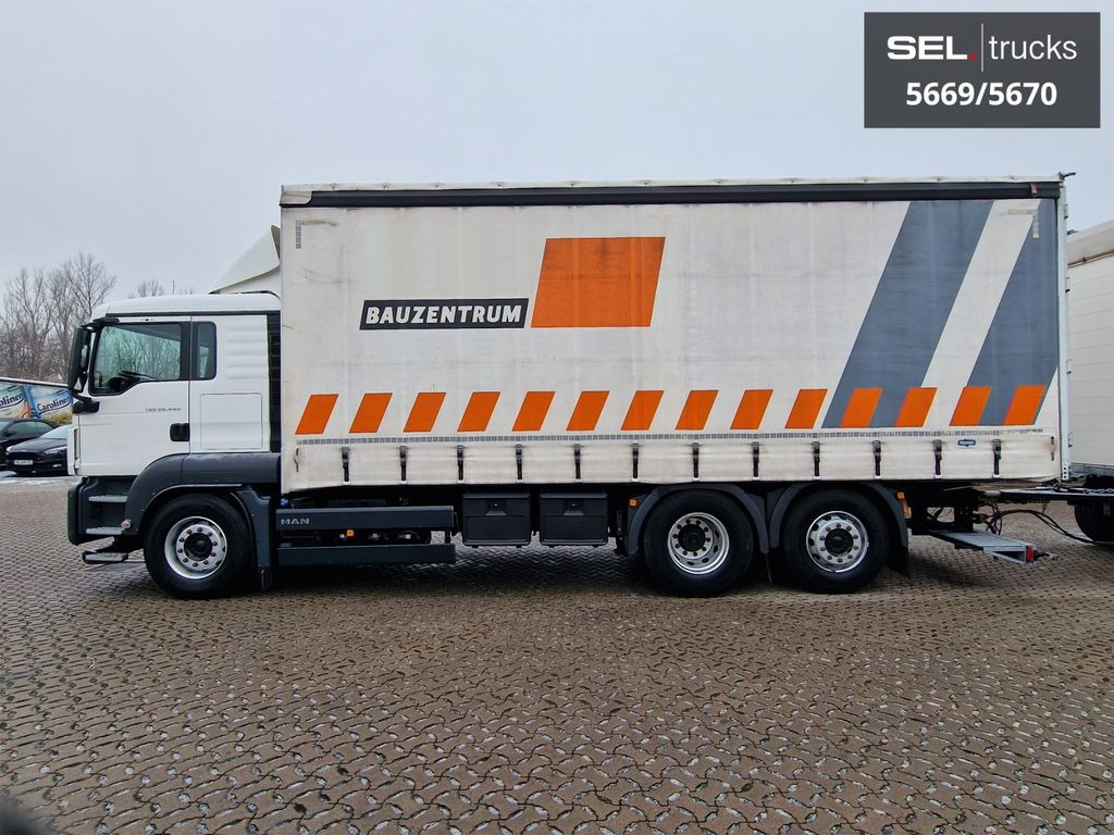 Curtainsider truck MAN TGS 26.440/Lenkachse/Staplerhaltrng./ KOMPLETT!!: picture 9