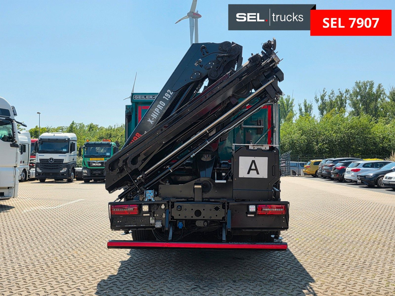 Tipper, Crane truck MAN TGS 28.480 6X4H-4 BL /HIAB /Fernbed. / Lenkachse: picture 8 Tipper, Crane truck MAN TGS 28.480 6X4H-4 BL /HIAB /Fernbed. / Lenkachse: picture 8