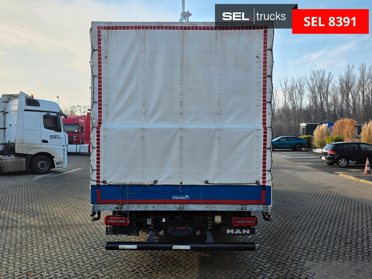 Curtainsider truck MAN TGX 12.250 4X2 BL CH / Totwinkelkamera / 6E: picture 6