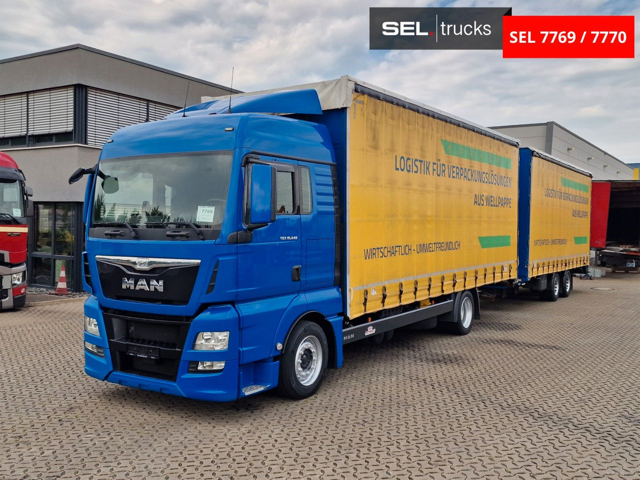 MAN TGX 18.440 4X2 LL-U/ Intarder/ Hubdach/Durchlade - Curtainsider truck: picture 1 MAN TGX 18.440 4X2 LL-U/ Intarder/ Hubdach/Durchlade - Curtainsider truck: picture 1
