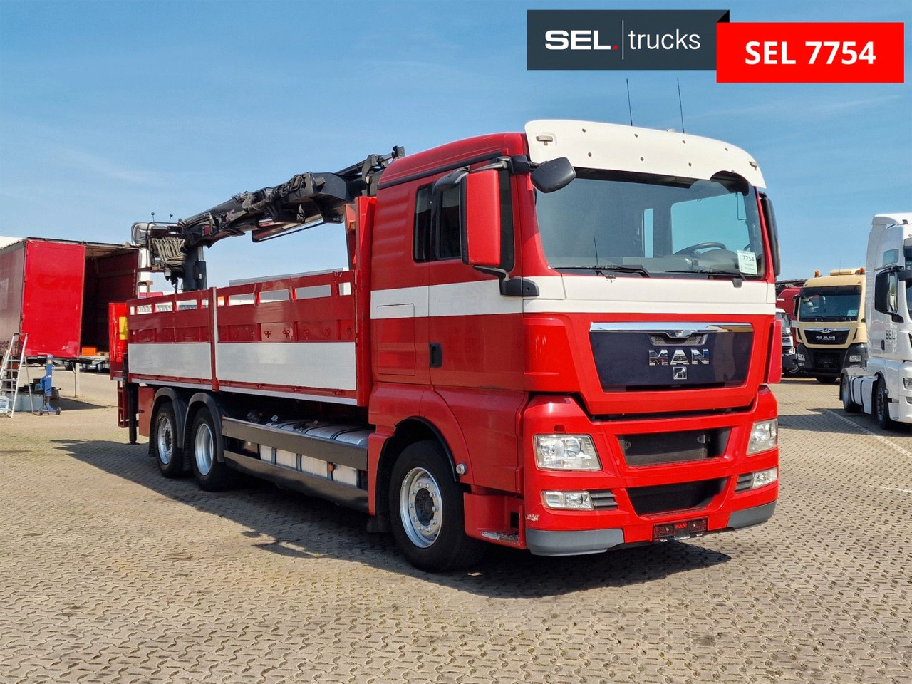 MAN TGX 26.400 6x2-2 BL/ Intarder / HIAB / Lenkachse - Crane truck: picture 3 MAN TGX 26.400 6x2-2 BL/ Intarder / HIAB / Lenkachse - Crane truck: picture 3