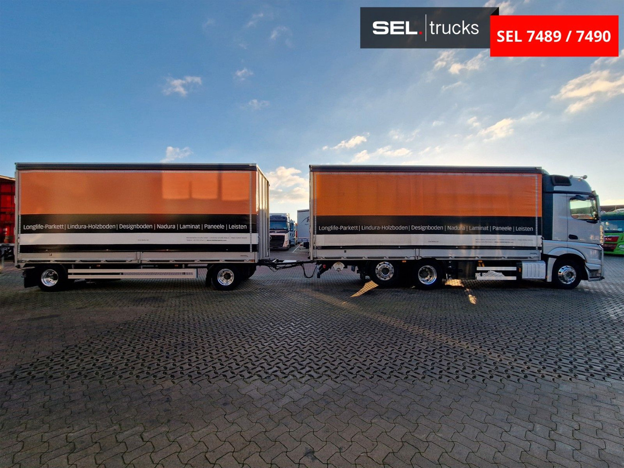 Mercedes-Benz Actros 2545 / Retarder / Alukappen / Standklima - Curtainsider truck: picture 4 Mercedes-Benz Actros 2545 / Retarder / Alukappen / Standklima - Curtainsider truck: picture 4