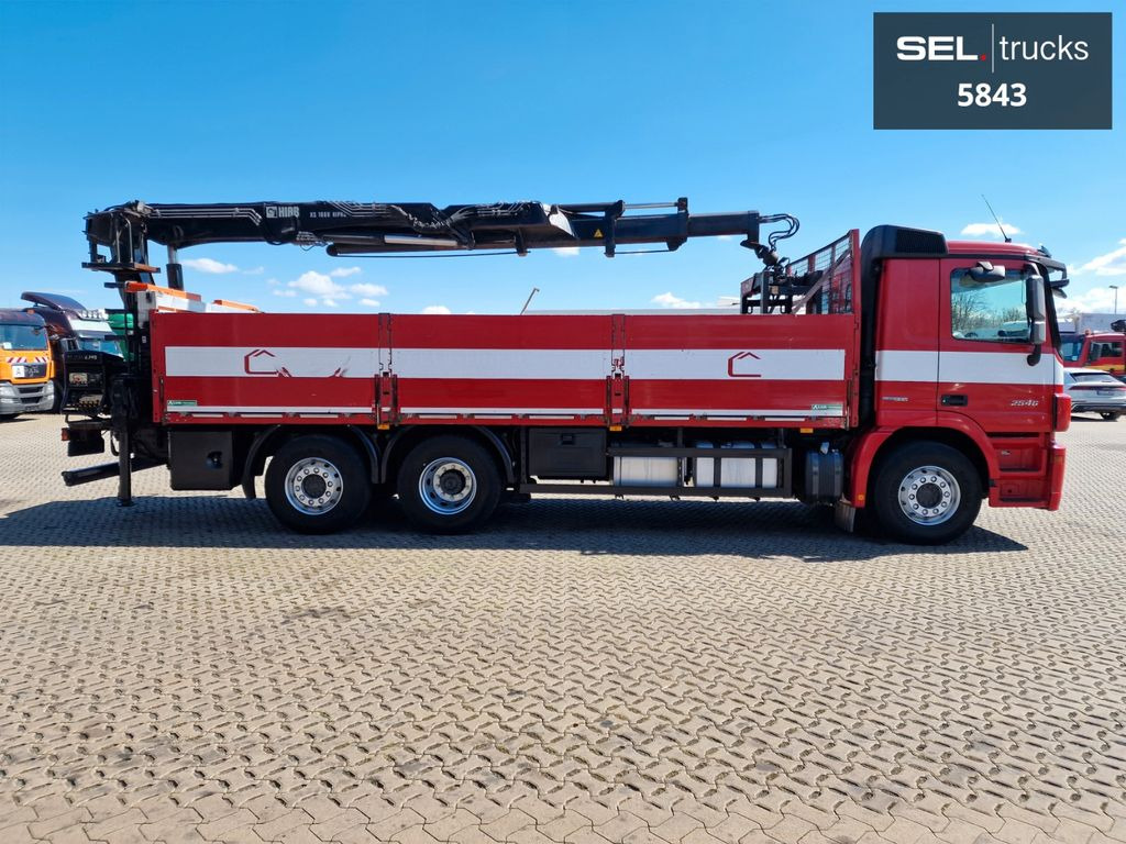 Mercedes-Benz Actros 2546 / HIAB 166K / ADC 4,1t / Lenkachse Mercedes-Benz Actros 2546 / HIAB 166K / ADC 4,1t / Lenkachse - Crane truck, Dropside/ Flatbed truck: picture 4 Mercedes-Benz Actros 2546 / HIAB 166K / ADC 4,1t / Lenkachse Mercedes-Benz Actros 2546 / HIAB 166K / ADC 4,1t / Lenkachse - Crane truck, Dropside/ Flatbed truck: picture 4
