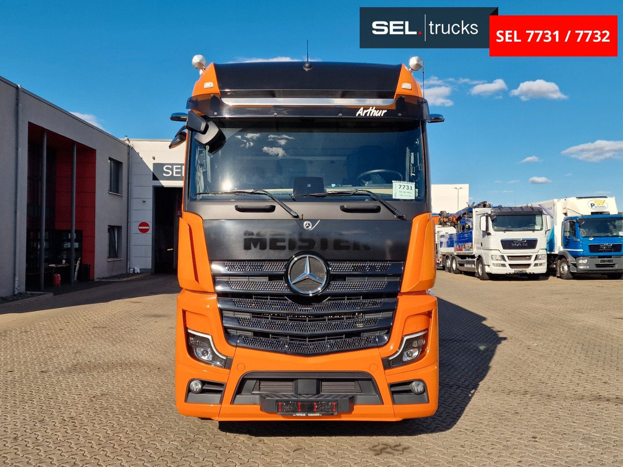 Mercedes-Benz Actros 2548 / Retarder / Aluklappen / 6E - Curtainsider truck: picture 2 Mercedes-Benz Actros 2548 / Retarder / Aluklappen / 6E - Curtainsider truck: picture 2