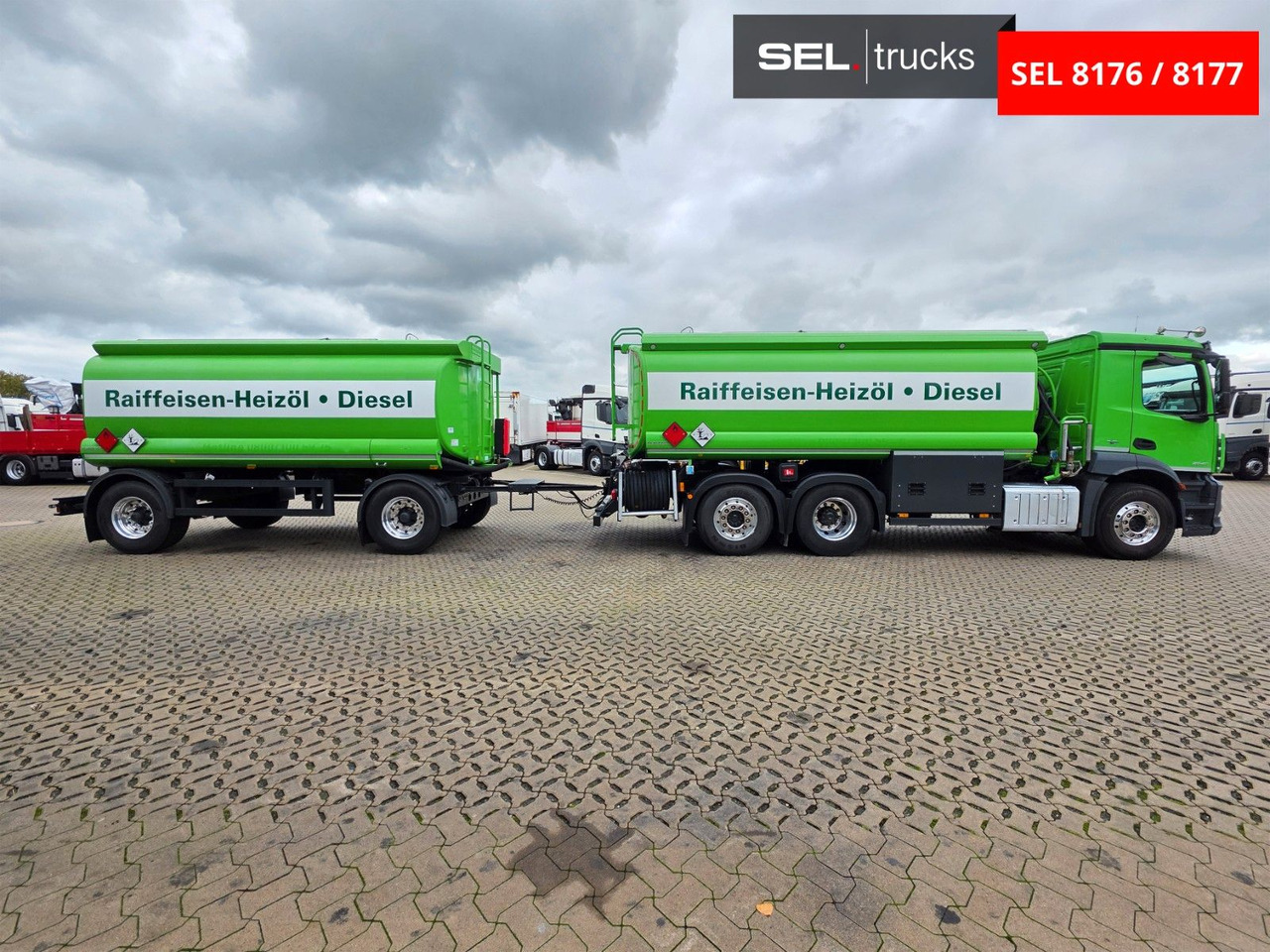 Mercedes-Benz Antos 2643 / Ret. / ADR AT / Lenkachse /KOMPLETT - Tank truck: picture 4 Mercedes-Benz Antos 2643 / Ret. / ADR AT / Lenkachse /KOMPLETT - Tank truck: picture 4