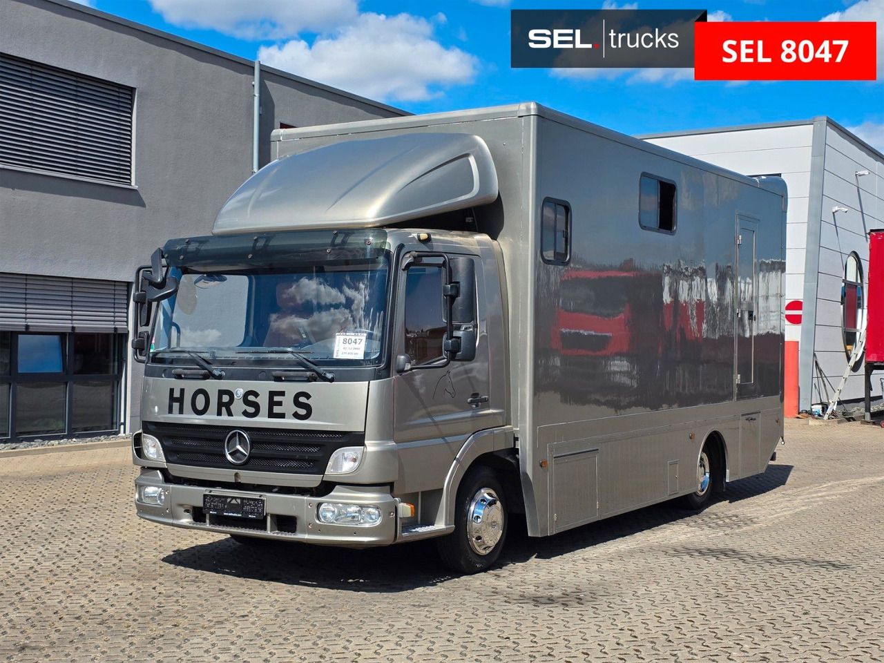 Mercedes-Benz Atego 818L - Livestock truck: picture 1 Mercedes-Benz Atego 818L - Livestock truck: picture 1