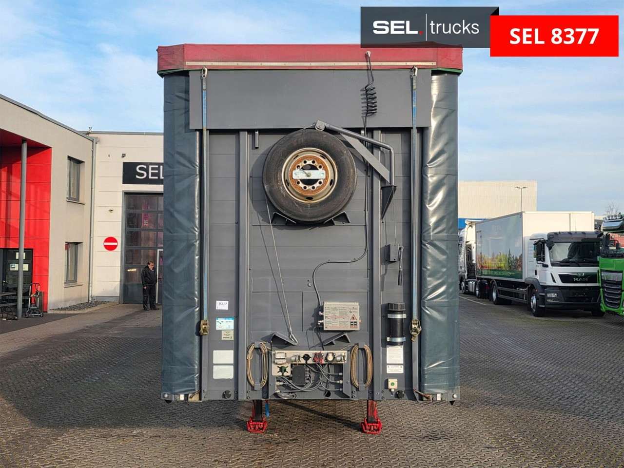 Meusburger MPS-4 / verbreiterbar / Lenkachse / Liftachse - Curtainsider semi-trailer: picture 2 Meusburger MPS-4 / verbreiterbar / Lenkachse / Liftachse - Curtainsider semi-trailer: picture 2