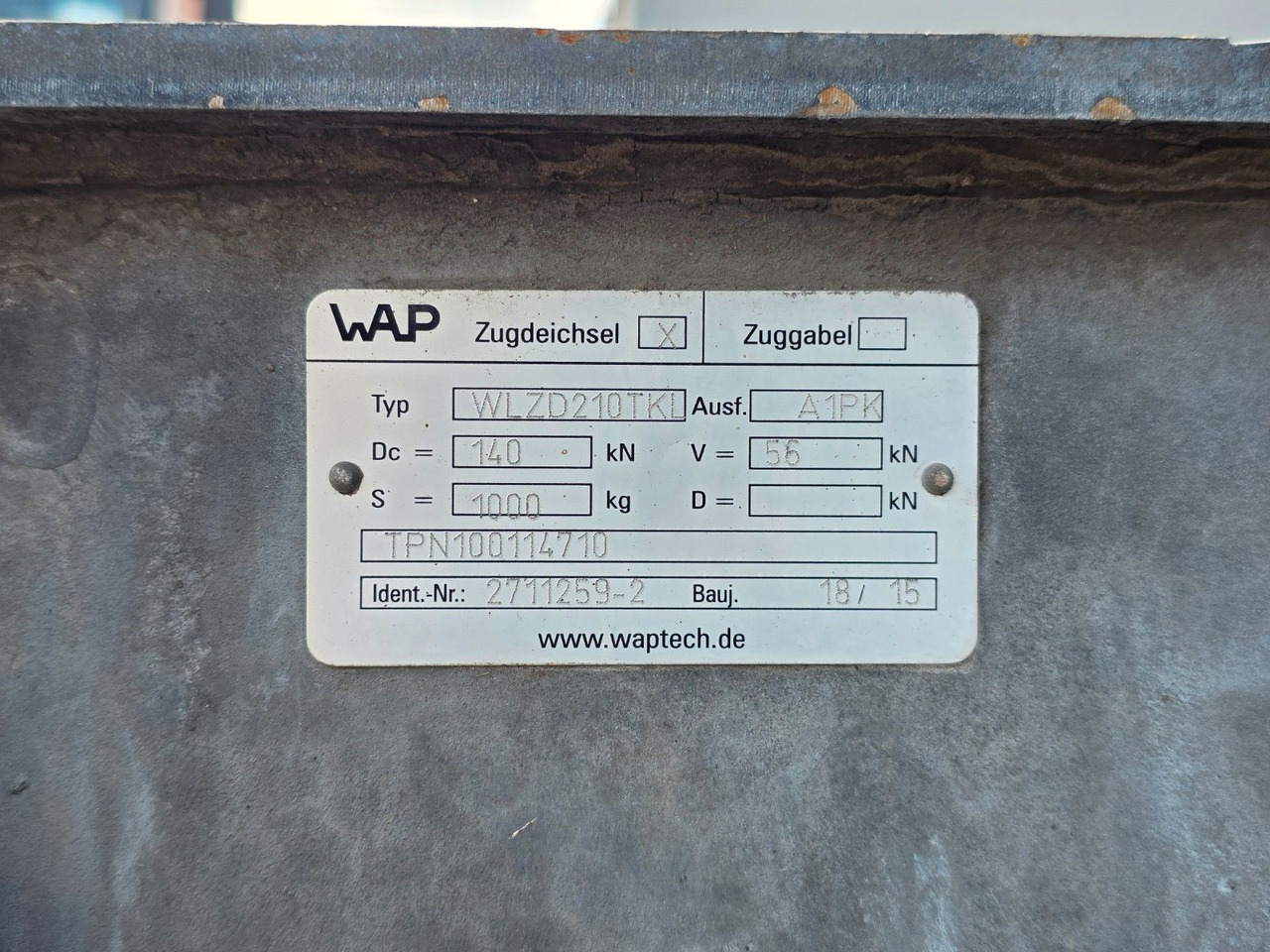 Refrigerator trailer ROHR Rohr RZK/18 IV  / Ladebordwand: picture 26