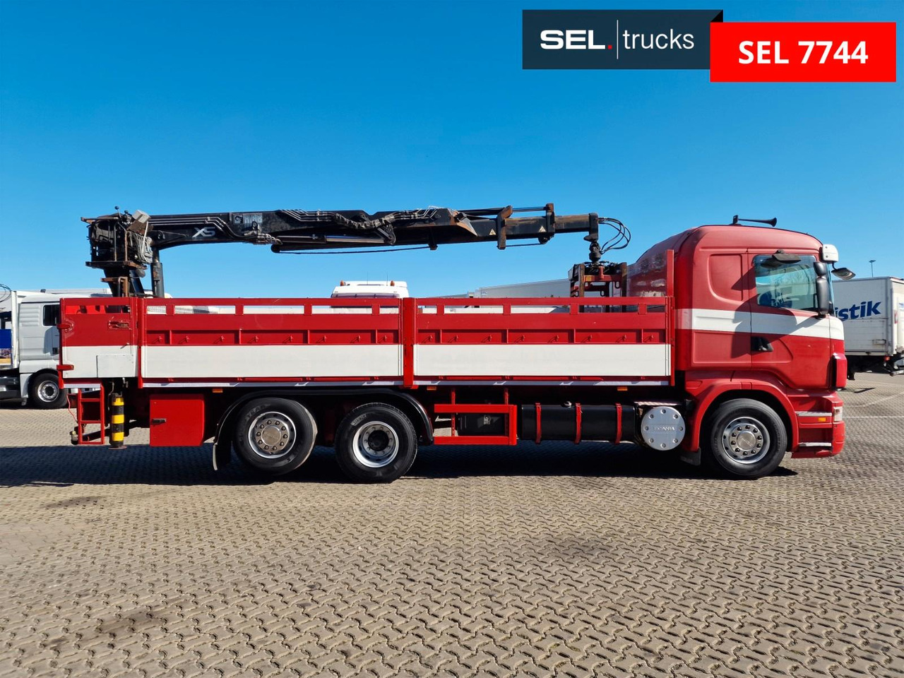 Scania R 380 LB6X2*4MNA /Retarder /HIAB 166K /Lenkachse - Crane truck: picture 4 Scania R 380 LB6X2*4MNA /Retarder /HIAB 166K /Lenkachse - Crane truck: picture 4