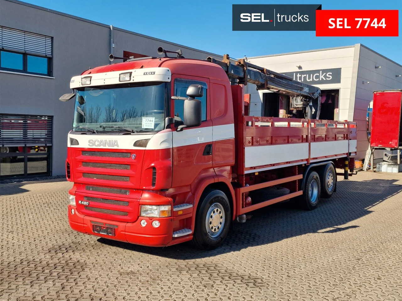 Scania R 380 LB6X2*4MNA /Retarder /HIAB 166K /Lenkachse - Crane truck: picture 1 Scania R 380 LB6X2*4MNA /Retarder /HIAB 166K /Lenkachse - Crane truck: picture 1
