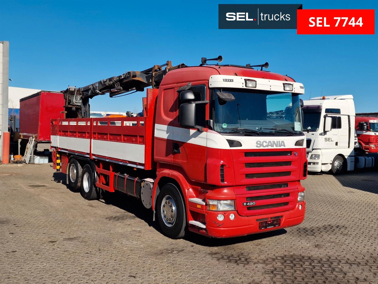 Scania R 380 LB6X2*4MNA /Retarder /HIAB 166K /Lenkachse - Crane truck: picture 3 Scania R 380 LB6X2*4MNA /Retarder /HIAB 166K /Lenkachse - Crane truck: picture 3