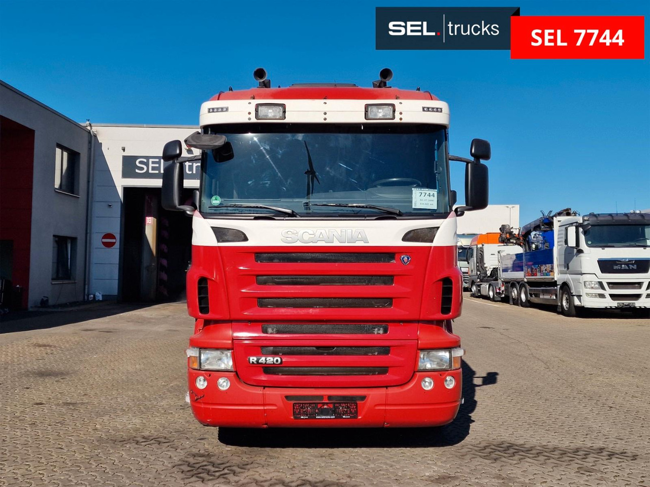 Scania R 380 LB6X2*4MNA /Retarder /HIAB 166K /Lenkachse - Crane truck: picture 2 Scania R 380 LB6X2*4MNA /Retarder /HIAB 166K /Lenkachse - Crane truck: picture 2