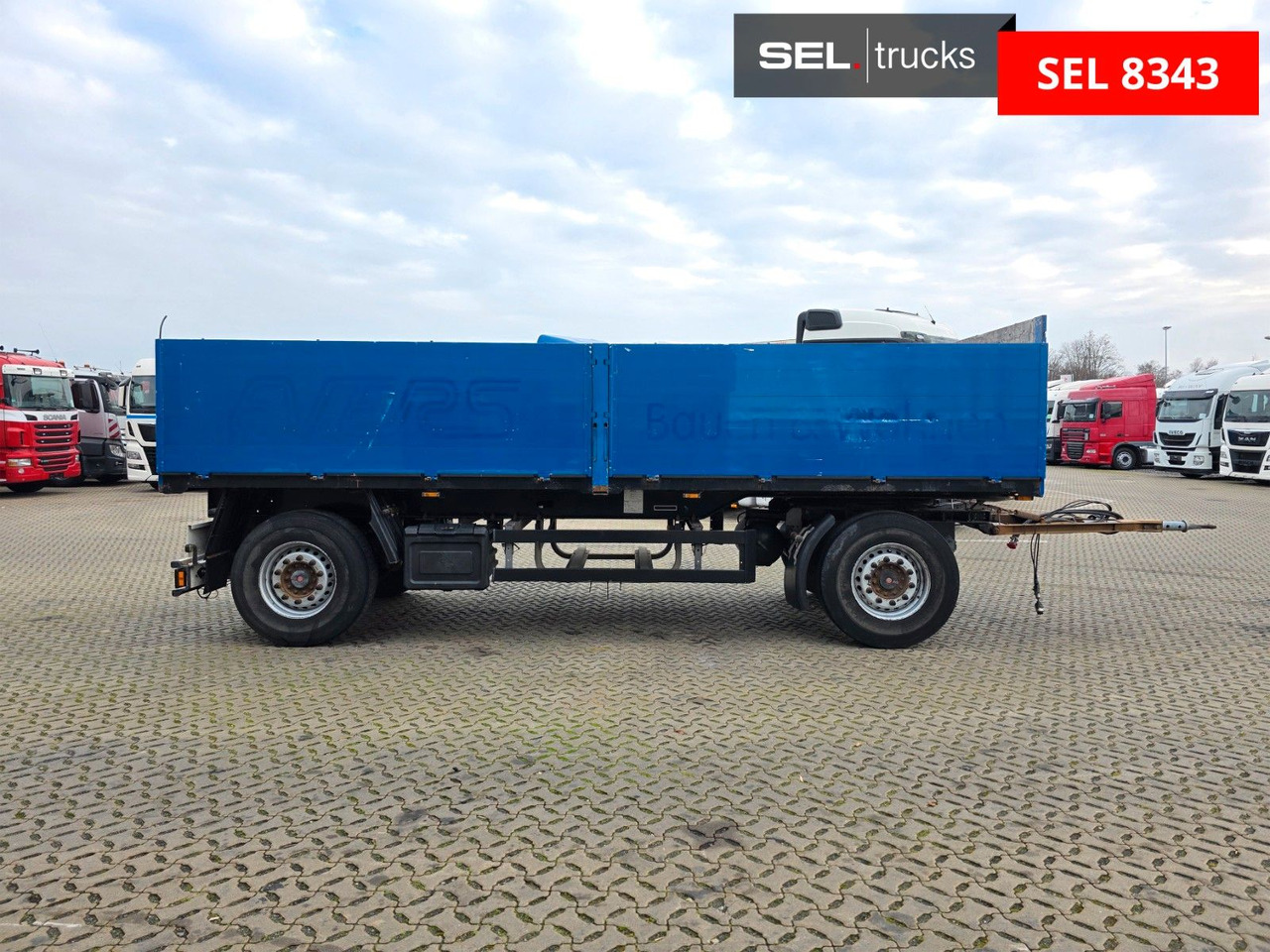 Schmitz Cargobull Gotha APR 18 / Baustoff - Dropside/ Flatbed trailer: picture 4 Schmitz Cargobull Gotha APR 18 / Baustoff - Dropside/ Flatbed trailer: picture 4