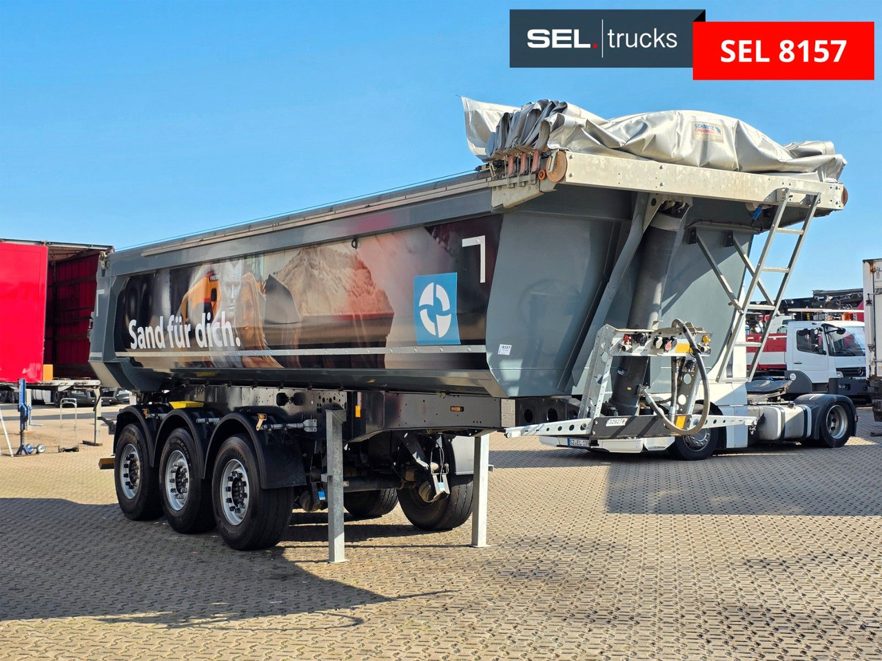 Schmitz Cargobull SKI 24 SL 7.2 / Kipperabdeckung / Liftachse - Tipper semi-trailer: picture 3 Schmitz Cargobull SKI 24 SL 7.2 / Kipperabdeckung / Liftachse - Tipper semi-trailer: picture 3