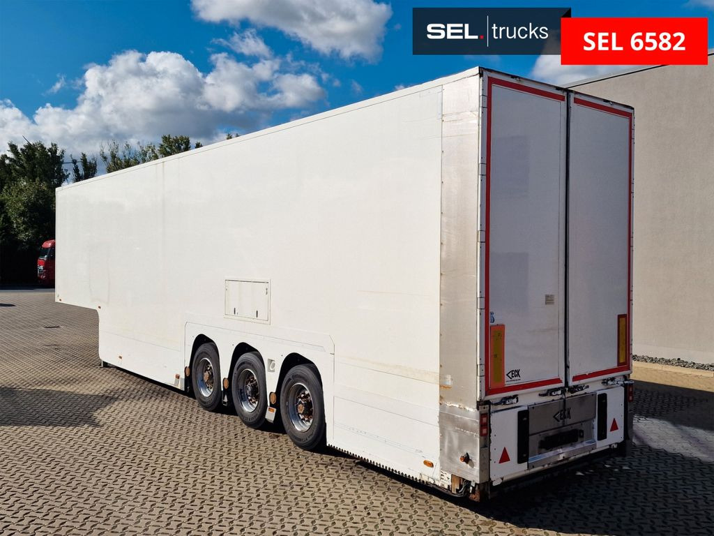 Closed box semi-trailer Van Eck PT-3Z / Doppelstock: picture 7