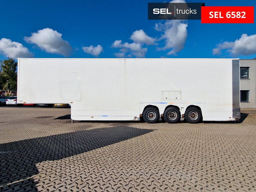 Closed box semi-trailer Van Eck PT-3Z / Doppelstock: picture 8