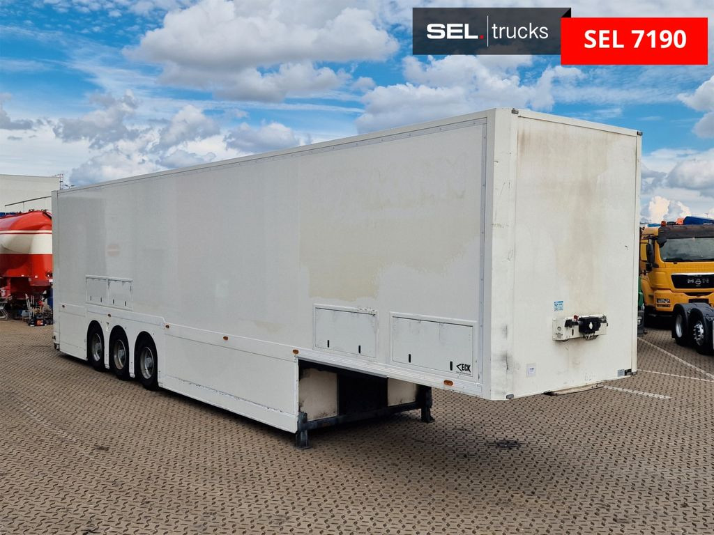 Van Eck PT-3Z / Doppelstock / Ladebordwand - Closed box semi-trailer: picture 3 Van Eck PT-3Z / Doppelstock / Ladebordwand - Closed box semi-trailer: picture 3