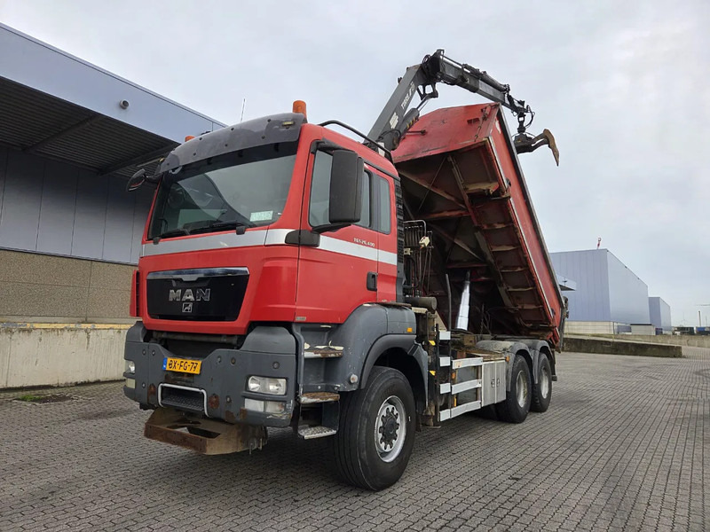 MAN TGS 26.400 6X6 + TIRRE 181 TUV 09-26 - Tipper, Crane truck: picture 1 MAN TGS 26.400 6X6 + TIRRE 181 TUV 09-26 - Tipper, Crane truck: picture 1
