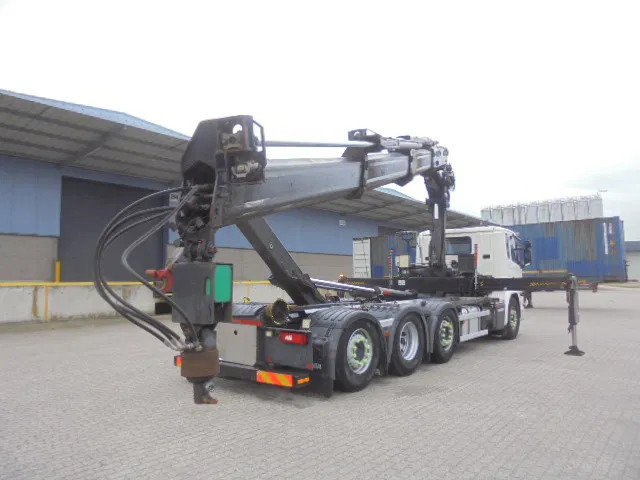 Scania P370 8X2 HAAK + KRAAN NL TRUCK LOW KM - Hook lift truck, Crane truck: picture 4 Scania P370 8X2 HAAK + KRAAN NL TRUCK LOW KM - Hook lift truck, Crane truck: picture 4