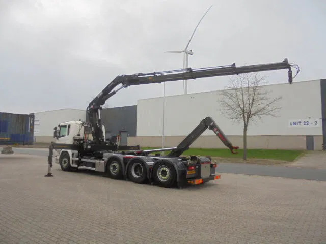 Scania P370 8X2 HAAK + KRAAN NL TRUCK LOW KM - Hook lift truck, Crane truck: picture 3 Scania P370 8X2 HAAK + KRAAN NL TRUCK LOW KM - Hook lift truck, Crane truck: picture 3