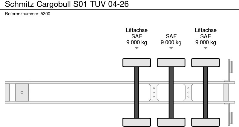 Leasing of Schmitz Cargobull S01 TUV 04-26 Schmitz Cargobull S01 TUV 04-26: picture 17
