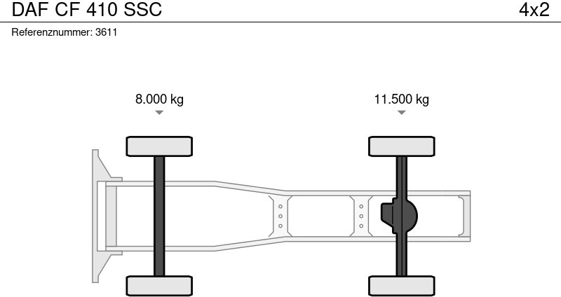 Tractor unit DAF CF 410 SSC: picture 18
