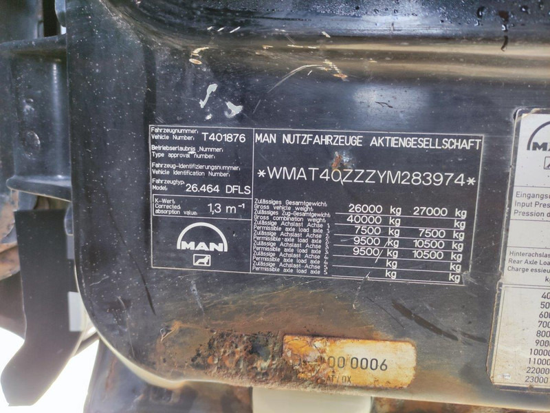 Tractor unit MAN 26.464, 6x4: picture 13