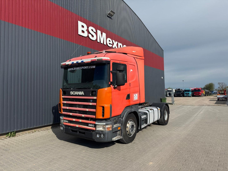 Scania R 124 LA 360, Manual pump. - Tractor unit: picture 1 Scania R 124 LA 360, Manual pump. - Tractor unit: picture 1