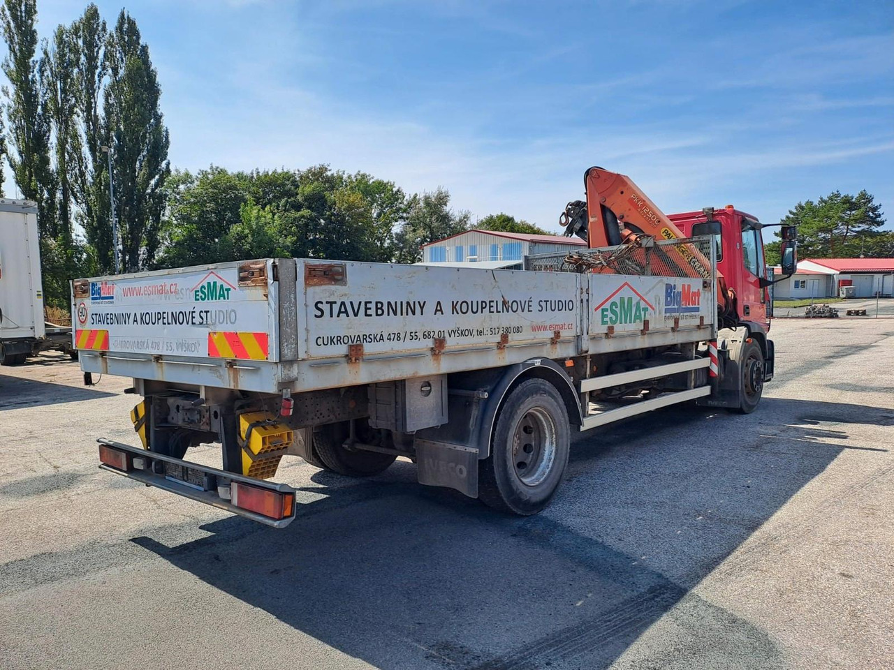 Iveco EuroCargo ML 180E21 Kran PKK12500 Iveco EuroCargo ML 180E21 Kran PKK12500 - Dropside/ Flatbed truck, Crane truck: picture 4 Iveco EuroCargo ML 180E21 Kran PKK12500 Iveco EuroCargo ML 180E21 Kran PKK12500 - Dropside/ Flatbed truck, Crane truck: picture 4