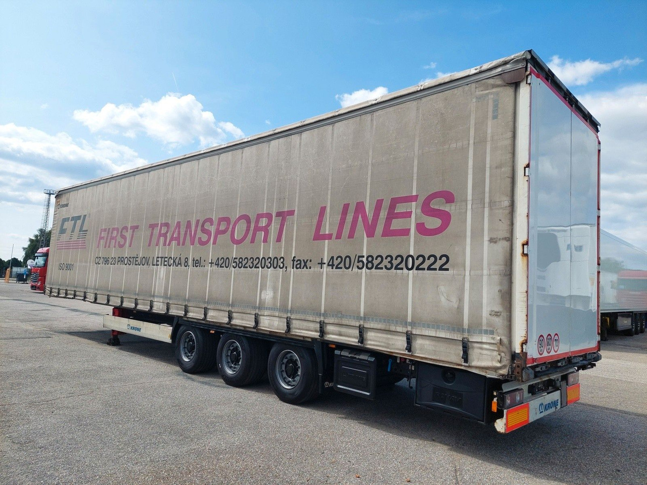 Krone SD Mega Liner - Curtainsider semi-trailer: picture 3 Krone SD Mega Liner - Curtainsider semi-trailer: picture 3
