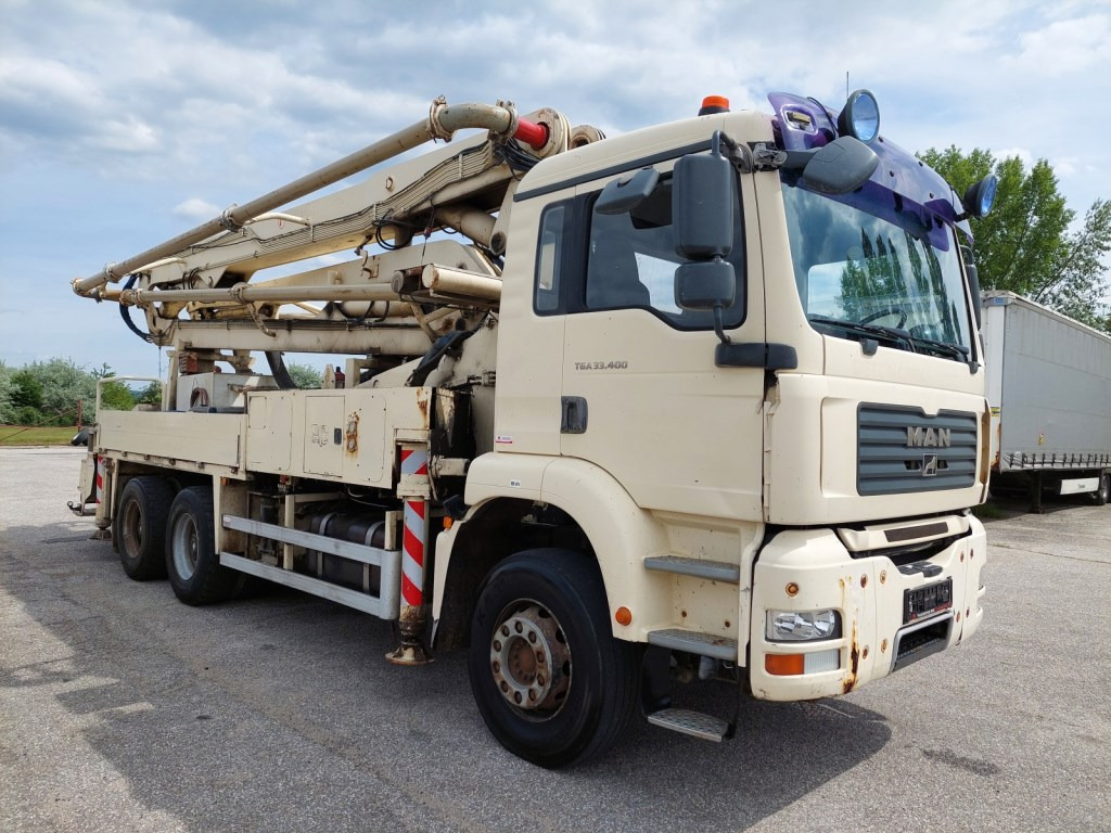 MAN TGA 33.400 6X4 BB - betonpumpa JMBH 33 m - Concrete pump truck: picture 2 MAN TGA 33.400 6X4 BB - betonpumpa JMBH 33 m - Concrete pump truck: picture 2