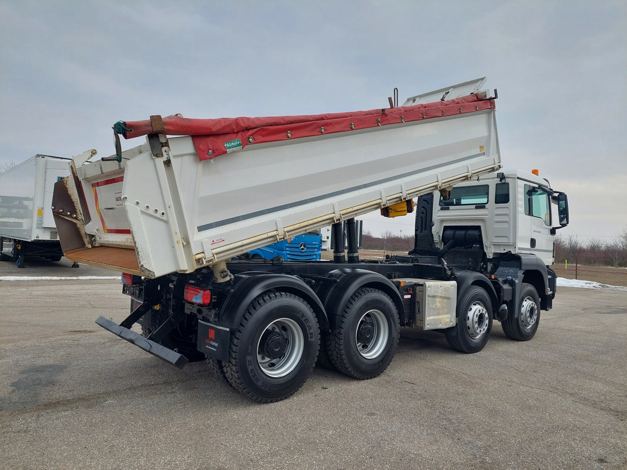 MAN TGS 35.460 8x4 BB Meiller Bordmatik - Tipper: picture 5 MAN TGS 35.460 8x4 BB Meiller Bordmatik - Tipper: picture 5