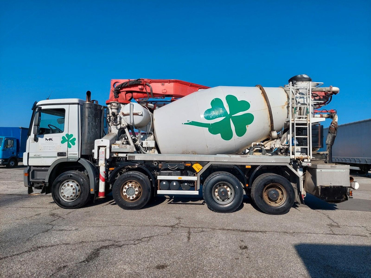 Mercedes-Benz Actros 4141 BB Putzmeister M24-3 - Mixer pump truck: picture 5 Mercedes-Benz Actros 4141 BB Putzmeister M24-3 - Mixer pump truck: picture 5