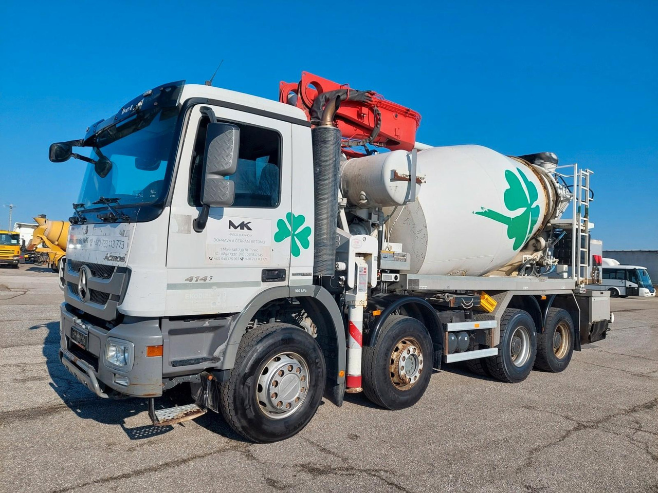 Mercedes-Benz Actros 4141 BB Putzmeister M24-3 - Mixer pump truck: picture 1 Mercedes-Benz Actros 4141 BB Putzmeister M24-3 - Mixer pump truck: picture 1