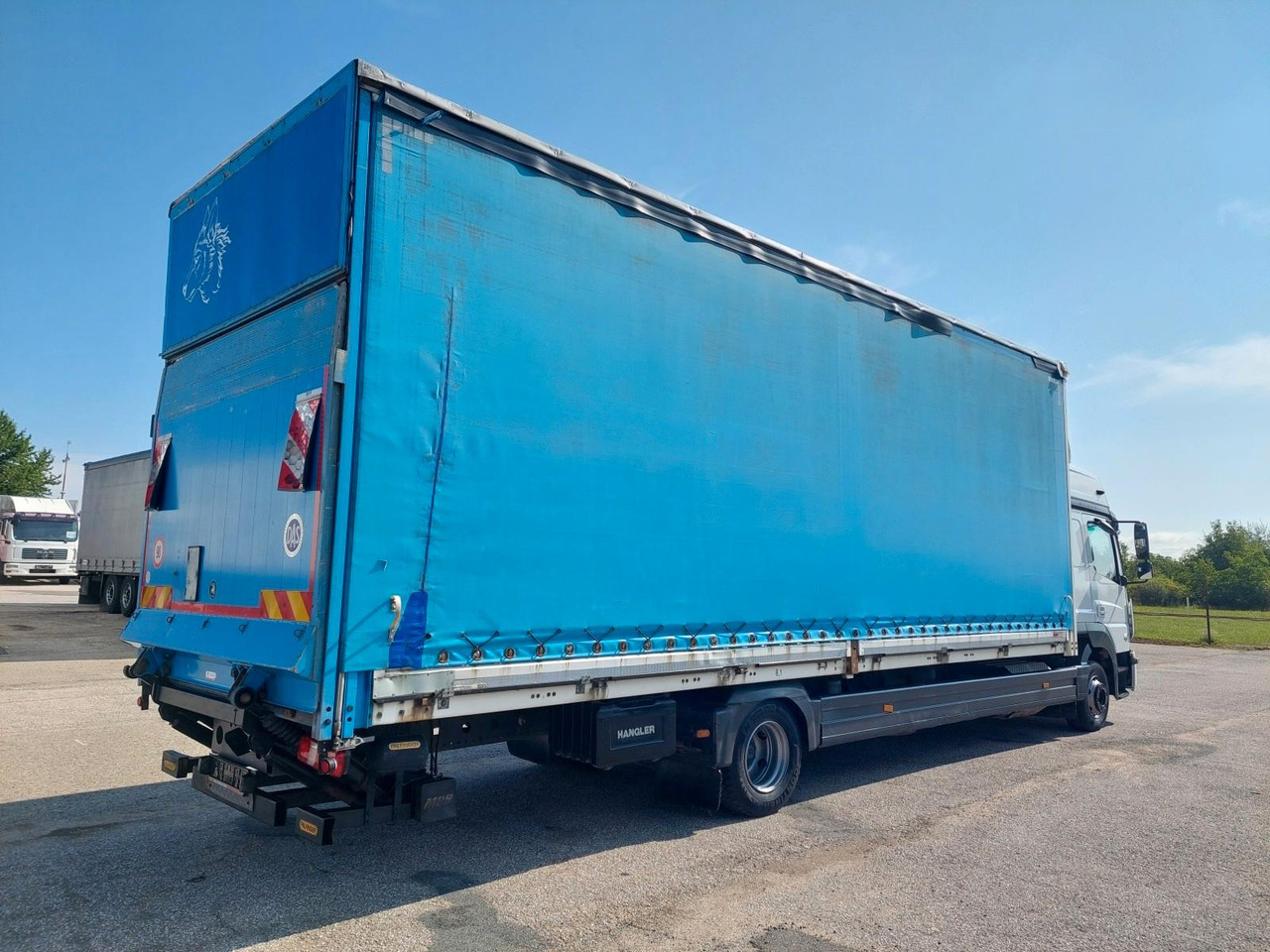 Mercedes-Benz Atego 1223 L/NR 20 20 Paletten - Curtainsider truck: picture 4 Mercedes-Benz Atego 1223 L/NR 20 20 Paletten - Curtainsider truck: picture 4