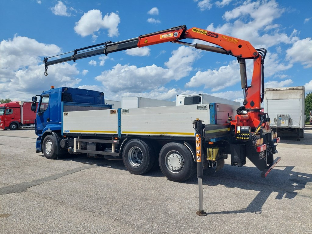 Renault Premium DXI R450.26 HR Palfinger PK 15.500 - Dropside/ Flatbed truck, Crane truck: picture 4 Renault Premium DXI R450.26 HR Palfinger PK 15.500 - Dropside/ Flatbed truck, Crane truck: picture 4