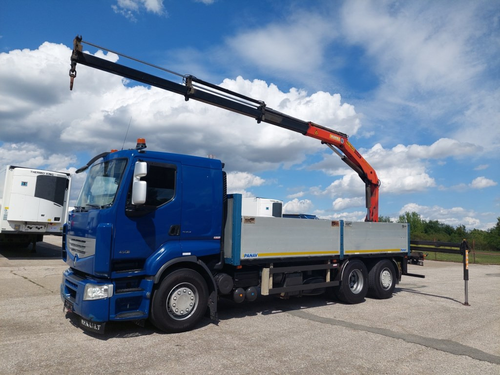 Renault Premium DXI R450.26 HR Palfinger PK 15.500 - Dropside/ Flatbed truck, Crane truck: picture 3 Renault Premium DXI R450.26 HR Palfinger PK 15.500 - Dropside/ Flatbed truck, Crane truck: picture 3