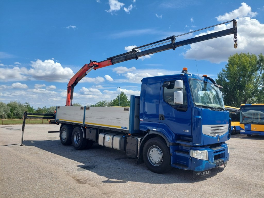 Renault Premium DXI R450.26 HR Palfinger PK 15.500 - Dropside/ Flatbed truck, Crane truck: picture 2 Renault Premium DXI R450.26 HR Palfinger PK 15.500 - Dropside/ Flatbed truck, Crane truck: picture 2