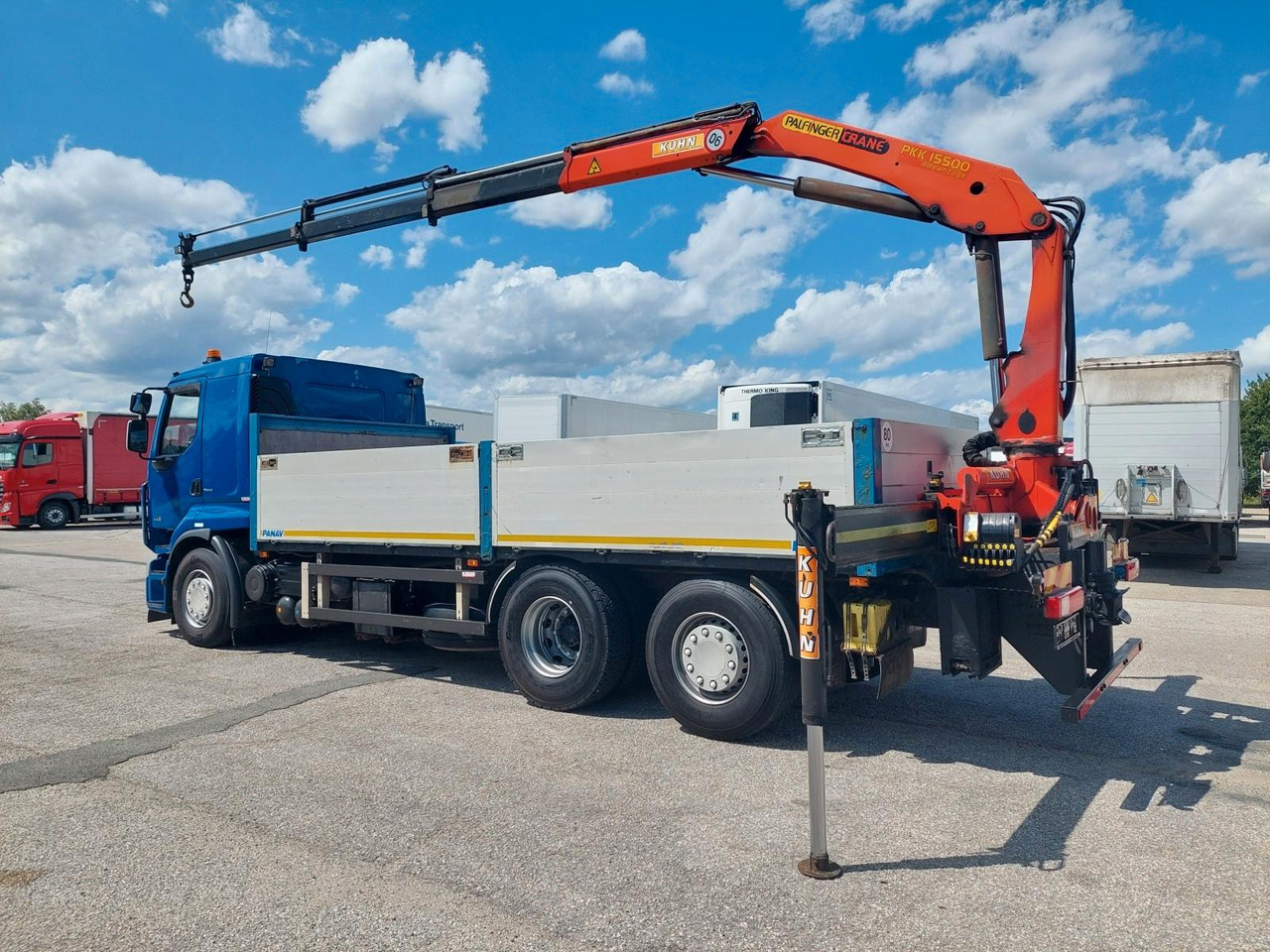 Renault Premium DXI R450.26 HR Palfinger PK 15.500 - Dropside/ Flatbed truck, Crane truck: picture 3 Renault Premium DXI R450.26 HR Palfinger PK 15.500 - Dropside/ Flatbed truck, Crane truck: picture 3