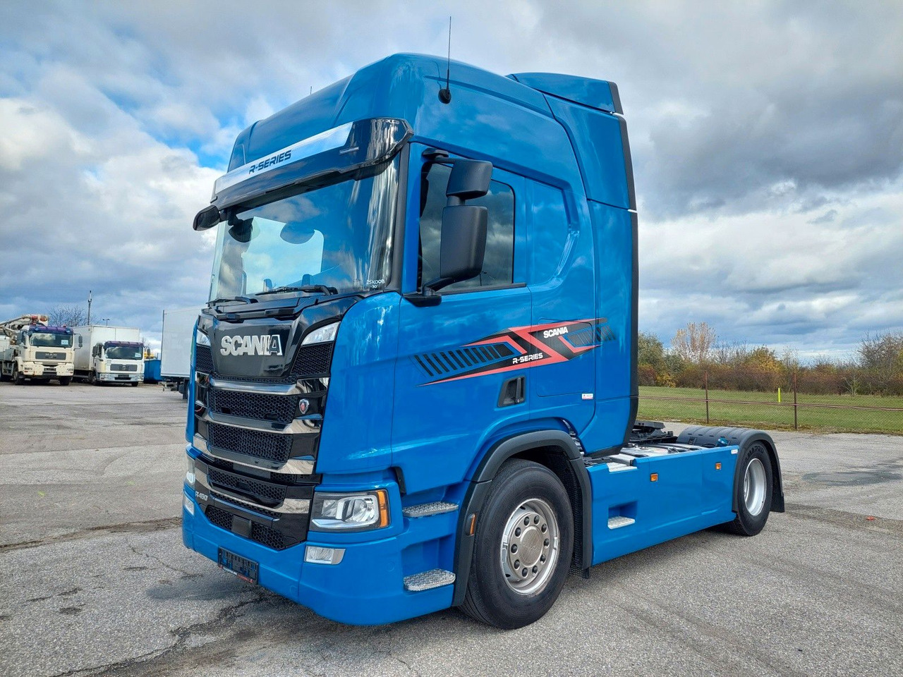 Scania R450 A4X2NB Luft/Luft Hydraulik - Tractor unit: picture 1 Scania R450 A4X2NB Luft/Luft Hydraulik - Tractor unit: picture 1