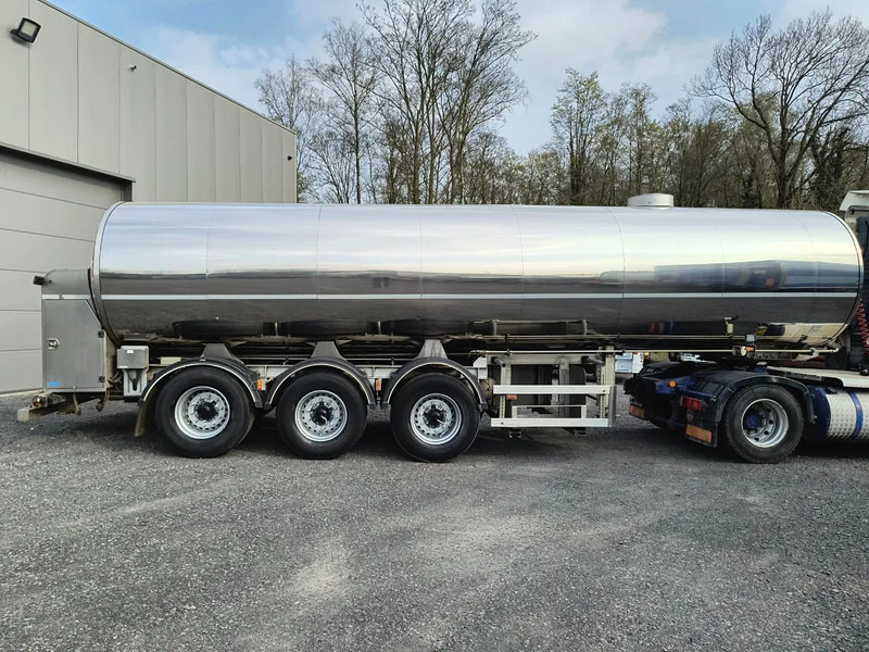 Tank semi-trailer for transportation of milk ETA 29000L INSULATED INOX TANK - 1 COMP - PUMP: picture 6