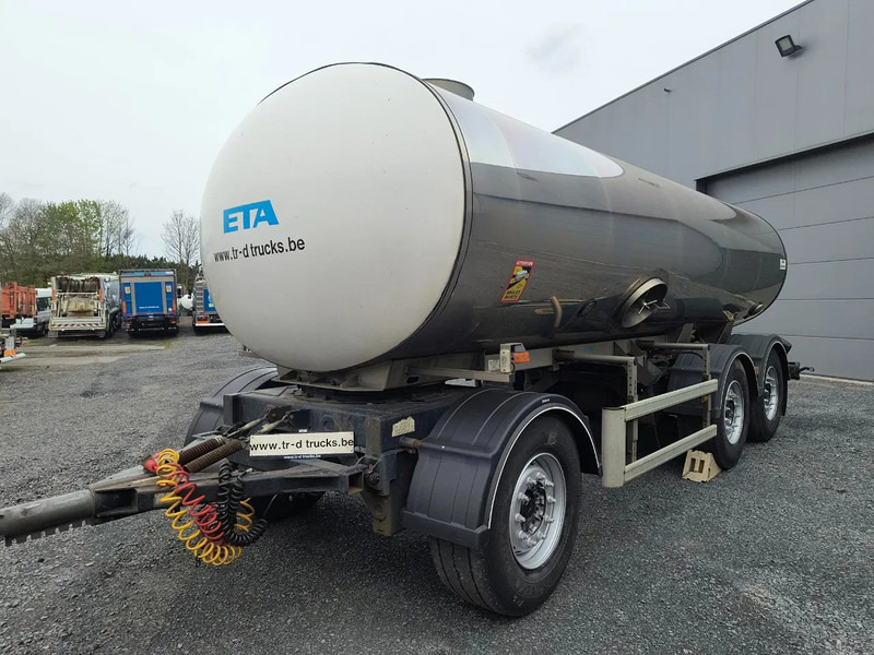 ETA INSULATED INOX TANK 16500L - Tank trailer: picture 1 ETA INSULATED INOX TANK 16500L - Tank trailer: picture 1