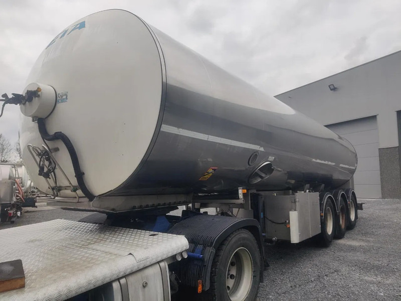 ETA INSULATED INOX TANK 29000L - 1 COMP - PUMP - Tank semi-trailer: picture 1 ETA INSULATED INOX TANK 29000L - 1 COMP - PUMP - Tank semi-trailer: picture 1
