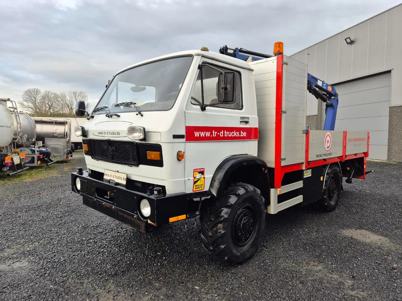 MAN 8.136 4X4 - QUARRY TRUCK - CRANE PM - ONLY 82730 KM - Dropside/ Flatbed truck, Crane truck: picture 1 MAN 8.136 4X4 - QUARRY TRUCK - CRANE PM - ONLY 82730 KM - Dropside/ Flatbed truck, Crane truck: picture 1