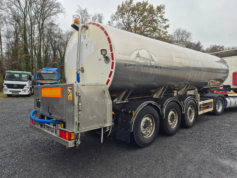 Magyar 29000L INSULATED INOX TANK - 1 COMP - PUMP - Tank semi-trailer: picture 5 Magyar 29000L INSULATED INOX TANK - 1 COMP - PUMP - Tank semi-trailer: picture 5