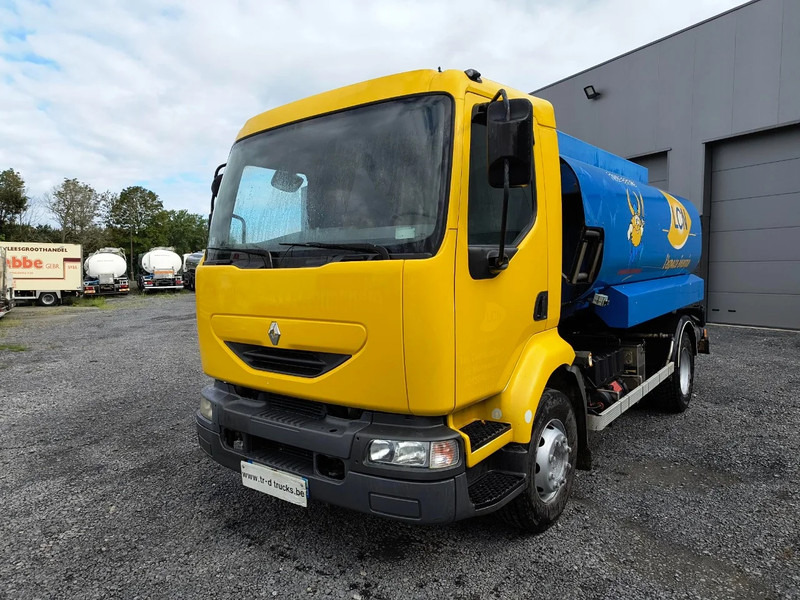 Renault Midlum 220 10500L FUEL / CARBURANT - 4 COMP/A LAMES - Tank truck: picture 1 Renault Midlum 220 10500L FUEL / CARBURANT - 4 COMP/A LAMES - Tank truck: picture 1