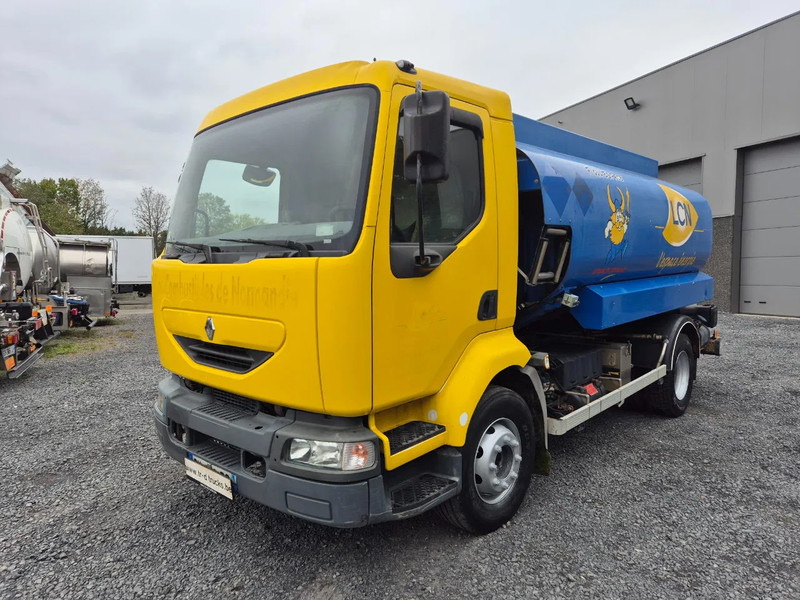 Renault Midlum 220 10500L FUEL / CARBURANT - 4 COMP/A LAMES - Tank truck: picture 1 Renault Midlum 220 10500L FUEL / CARBURANT - 4 COMP/A LAMES - Tank truck: picture 1